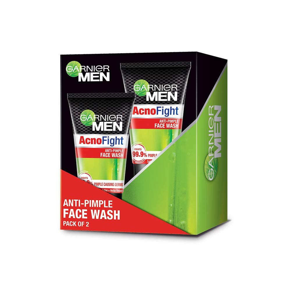 Garnier Men Acno Fight Facewash - 100+100gm